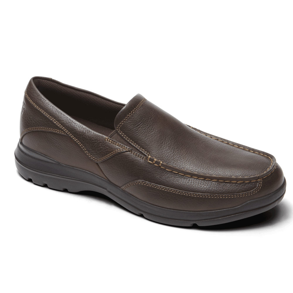 Rockport Slip-Ons Herre Brune - City Play Two - IPFZ18629